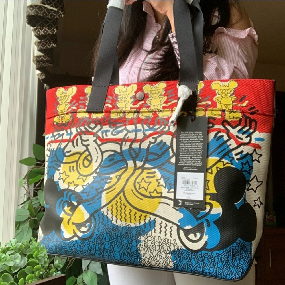 Coach Disney leather canva
